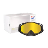 GOGGLES 100% -  146 BLACK YELLOW TINT